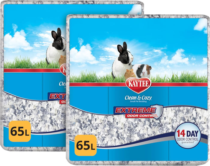 Kaytee Clean & Cozy Extreme Odor Control Bedding, Made for Small Animals, 40 Liters