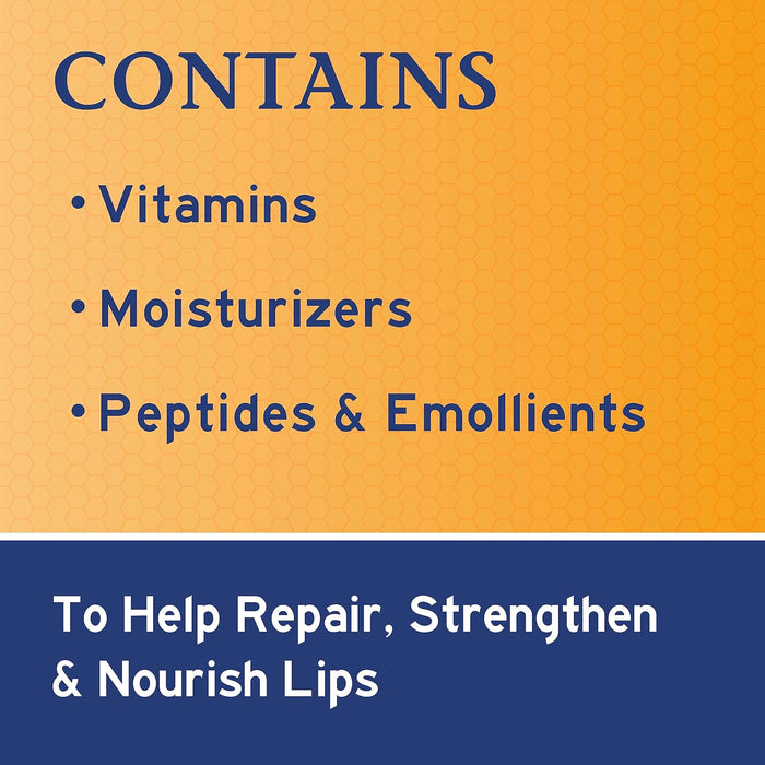 Neosporin Lip Health Overnight Renewal Therapy White Petrolatum Lip Protectant, Nourish and Repair Dry, Chapped Lips, Restore Visibly Healthier Lips in Three Nights, 0.27 oz, 2 Pack