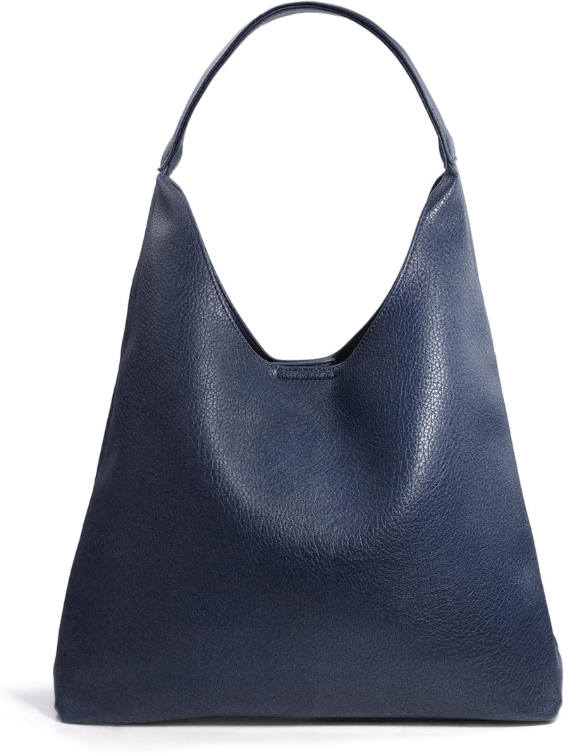 Hobo Bags for Women Soft Vegan Leather Shoulder Handbag Slouchy Tote Purses
