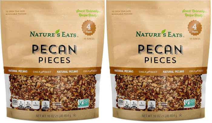Nature's Eats, Pecan Pieces, 16 Oz