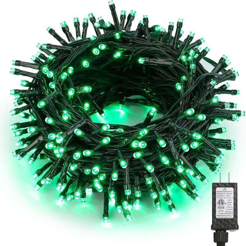 Brizled Purple & Orange Halloween Lights, 95.14ft 240 LED Halloween String Lights Connectable with Timer, 8 Modes Outdoor Orange Light, Plugin Mini Light Waterproof for Outside Spooky Decoration