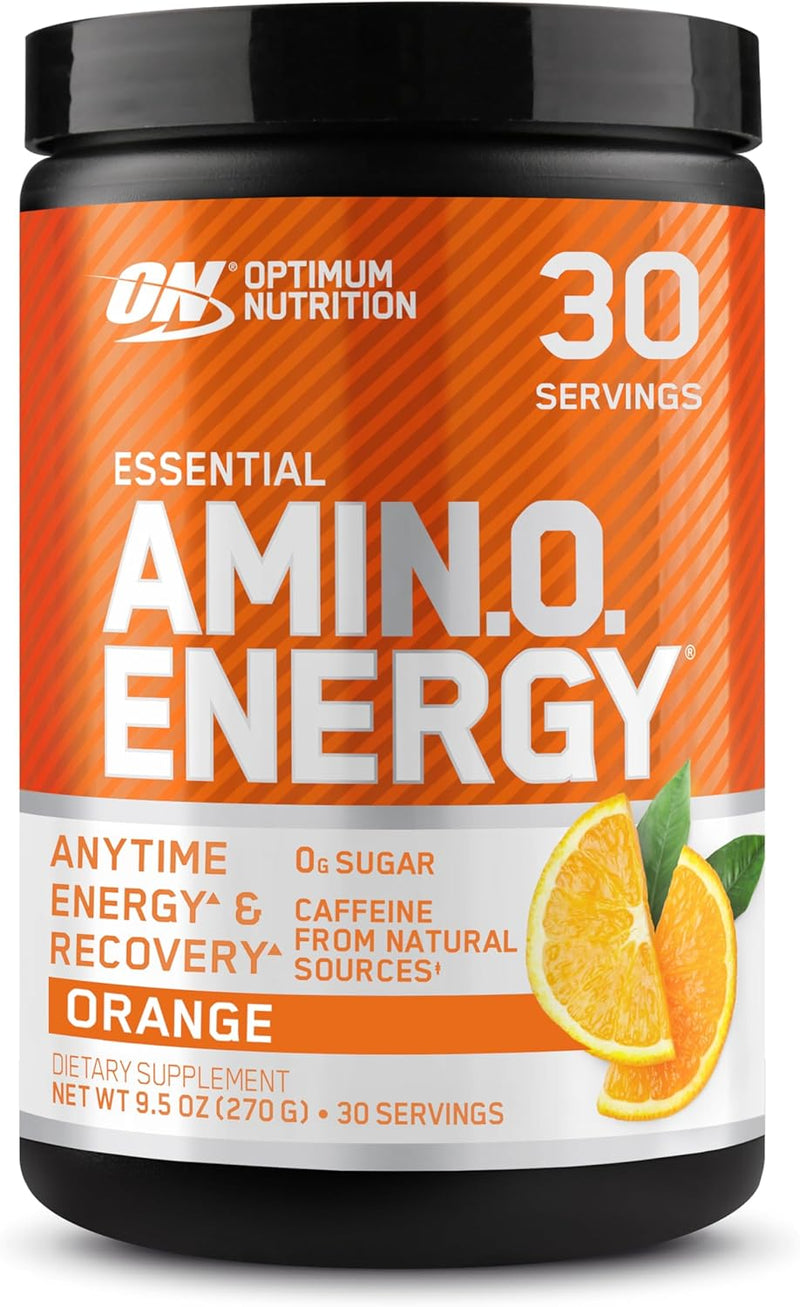 Optimum Nutrition Amino Energy - Pre Workout with Green Tea, BCAA, Amino Acids, Keto Friendly, Green Coffee Extract, Energy Powder - Concord Grape, 65 Servings (Packaging May Vary)