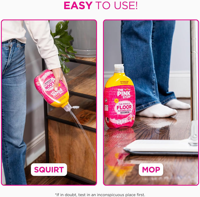 Stardrops The Pink Stuff The Miracle Floor Cleaner Spray - Squirt and Mop