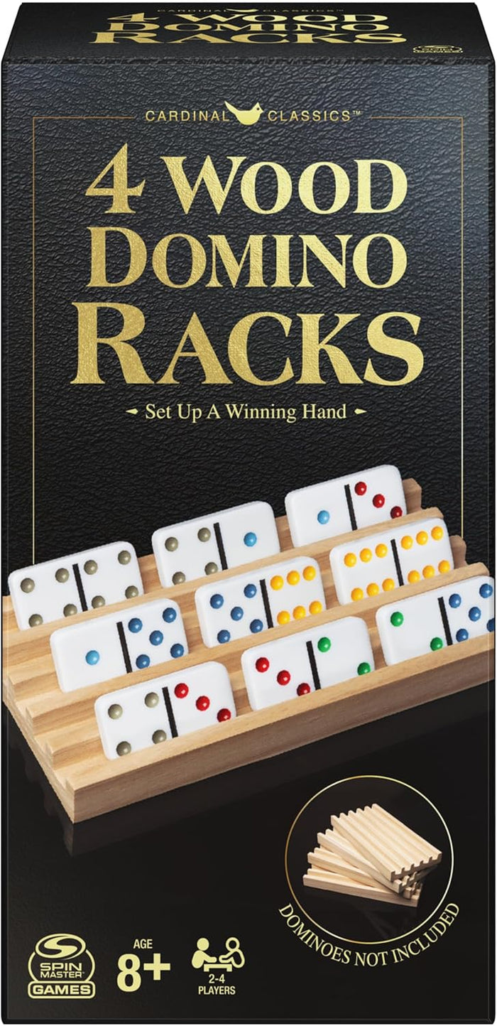 Spin Master Games, Cardinal Classics Double 12 Dominoes Set in Storage Tin, Family Board Games, 2-6 Players, for Ages 8 & Up
