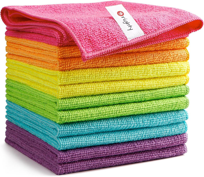 Orighty Microfiber Cleaning Cloth, Highly Absorbent, Lint Free