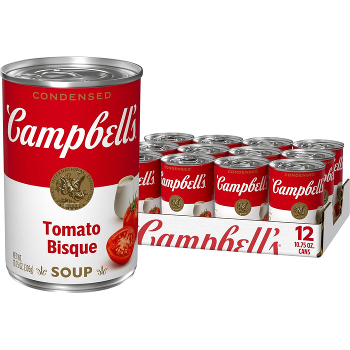 Campbell's Condensed Tomato Soup, 10.75 Ounce Can (Pack of 4)