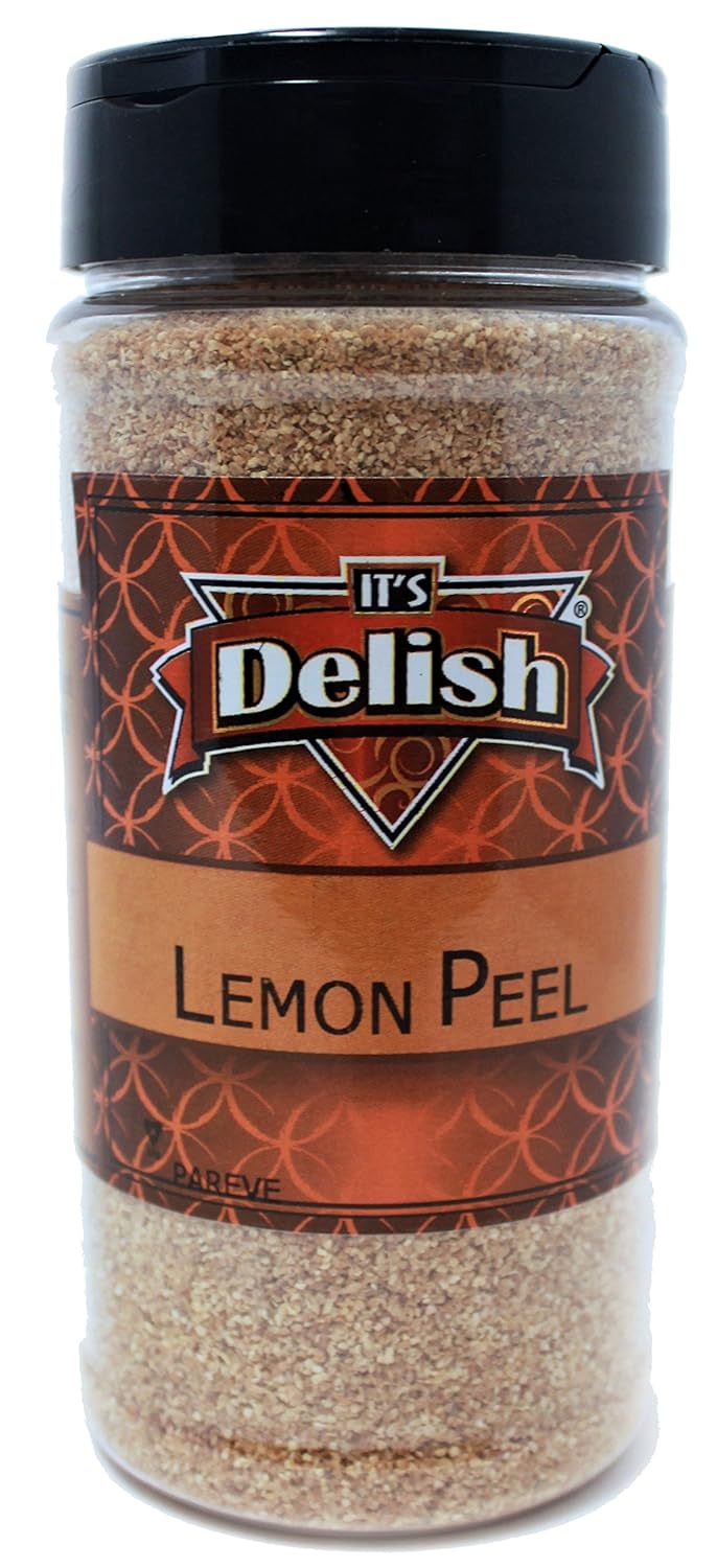 Gourmet Granulated Orange Peel By Its Delish – 2 LBS. Bulk Bag – All Natural Bulk Dried Orange Zest Great for Cooking & Baking – Kosher & Vegan