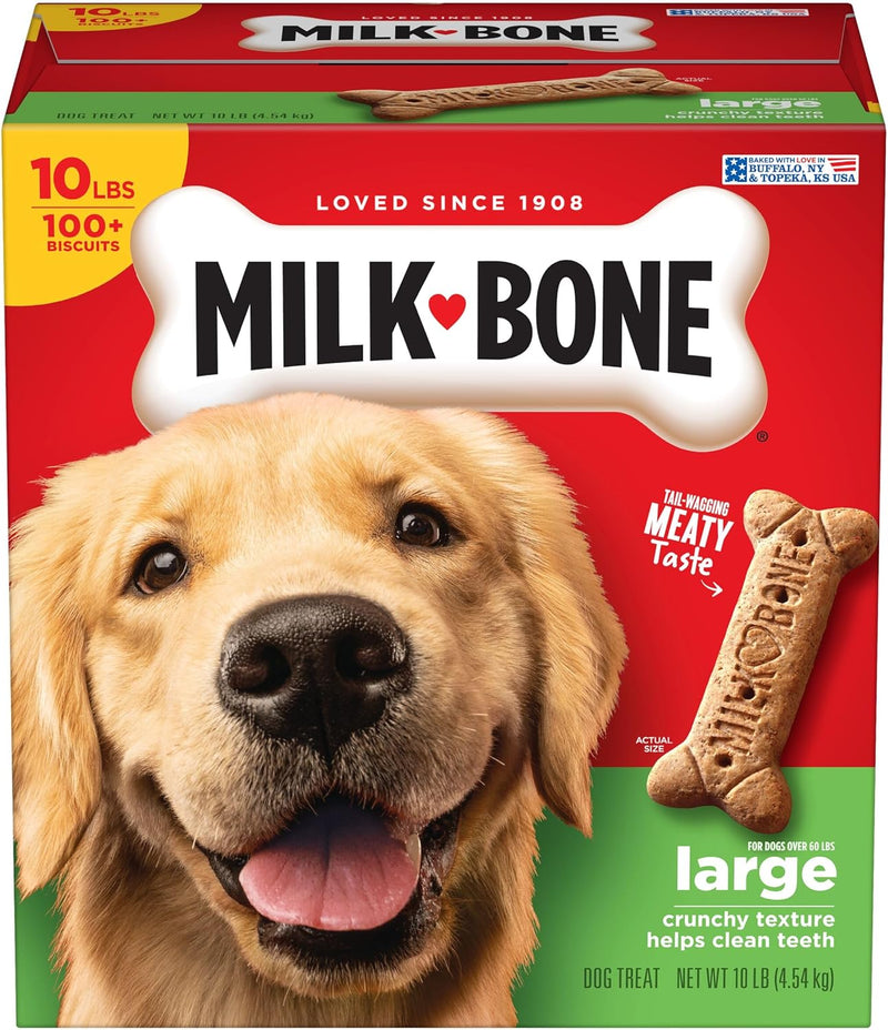 Milk-Bone Original Dog Treats Biscuits for Medium Dogs, 24 Ounces (Packaging May Vary)