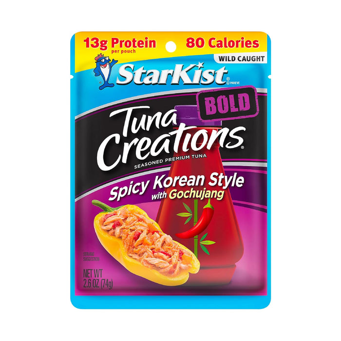 StarKist Tuna Creations, Deli Style Tuna Salad, Single Serve Pouch, 3 oz (Pack of 5)