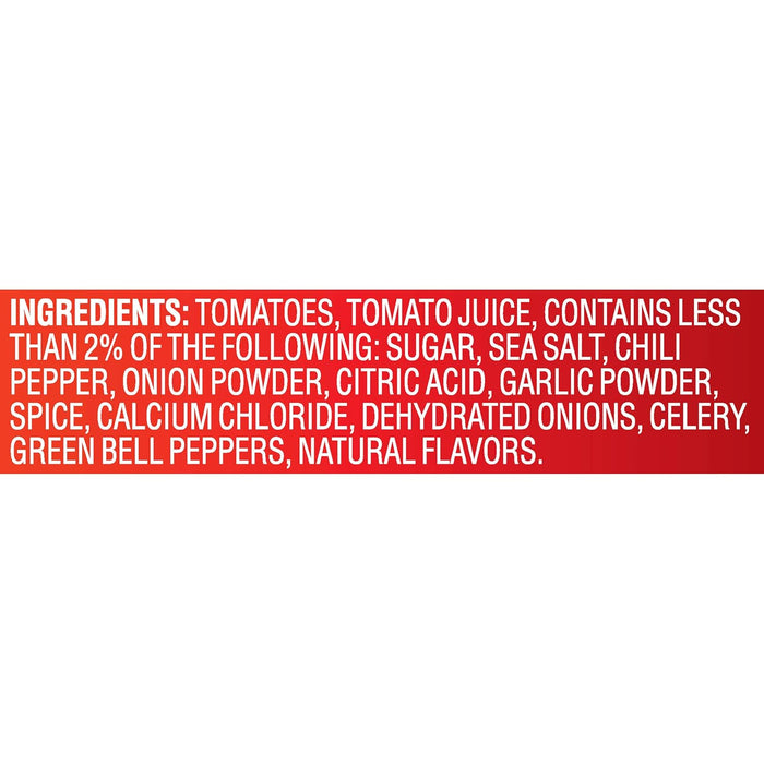 Del Monte Canned Zesty Chili Style Diced Tomatoes, 14.5 oz Can