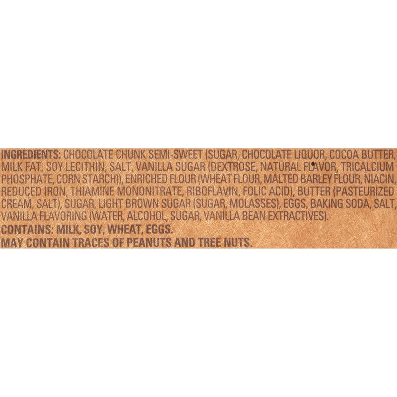 Christie Cookie Co., Chocolate Chip Cookies, Chocolate Chunk, 8ct (Sold Frozen)
