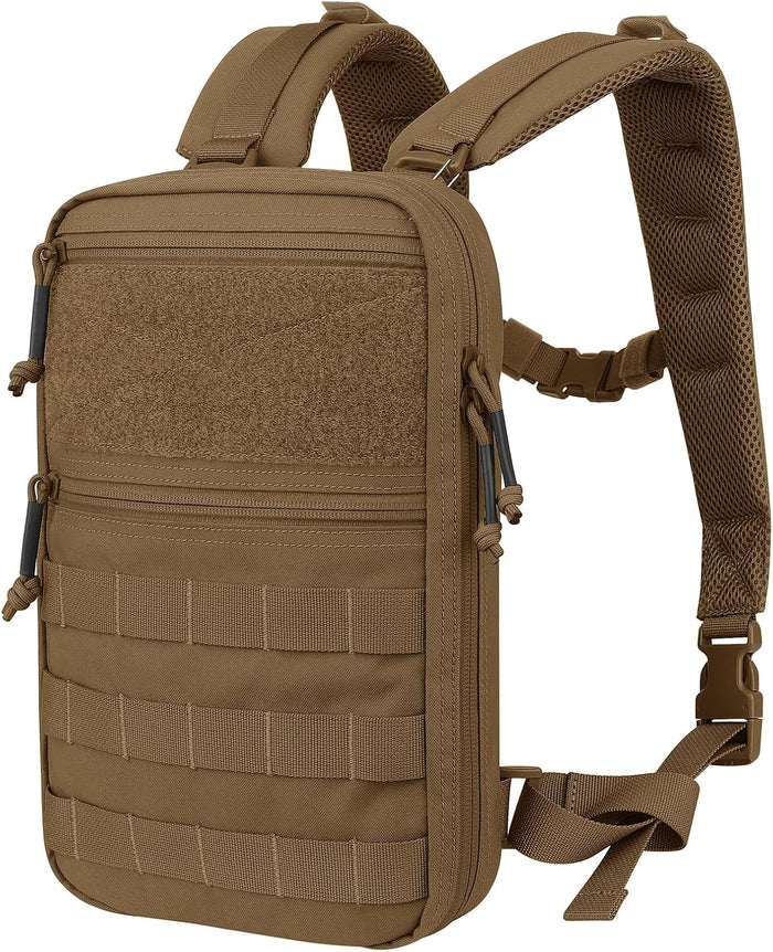PETAC GEAR Tactical Molle Hydration Pack for 1.5L - Lightweight Water Reservoir Bag for Molle Vest Backpack, for Hiking, Hunting
