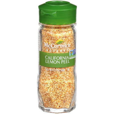 McCormick Gourmet California Lemon Peel, 1.5 Oz