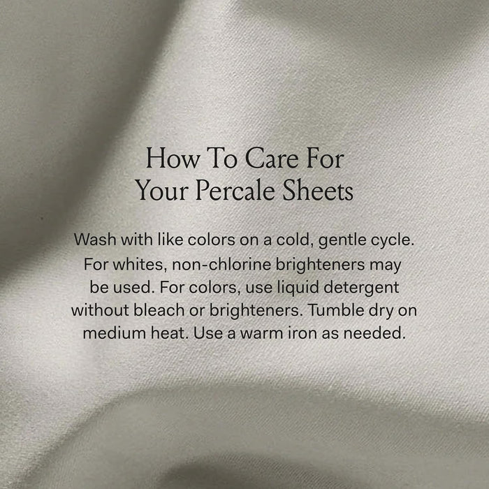 BOLL & BRANCH Percale Hemmed Sheet Set - Cooling Breathable Bed Sheets for Hot Sleepers - King + Standard, Pewter - Luxury 100% Organic Cotton - 1 Flat, 1 Fitted, 2 Standard Size Pillowcases