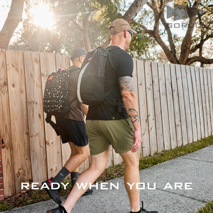 GORUCK Basic Rucker 17L Tactical Backpack – Durable Rucksack & MOLLE Daypack – Military Backpack for Men & Women - for Outdoor, Hiking, Training & Travel – Armored Grey