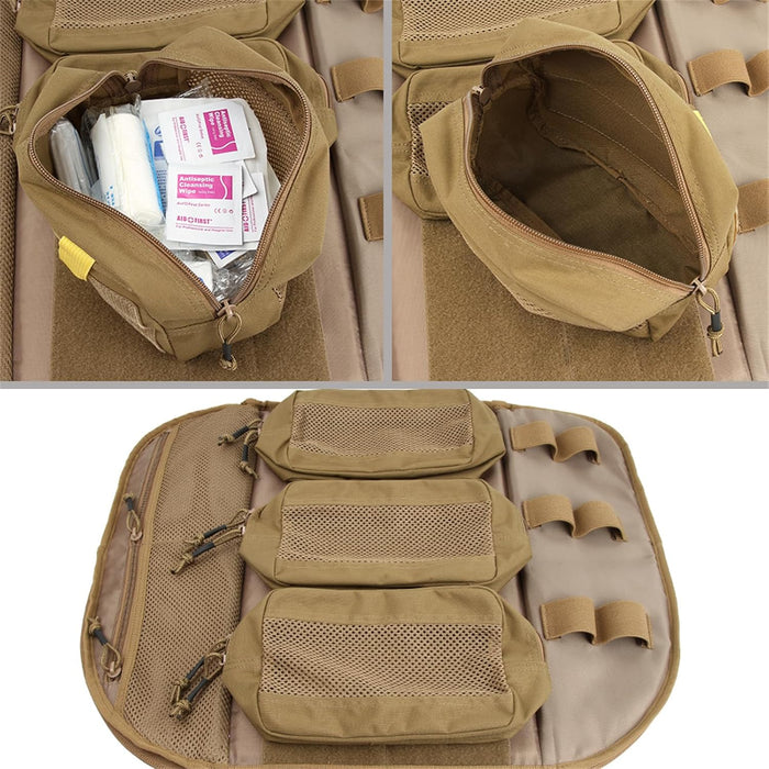 EXCELLENT ELITE SPANKER Medical Backpack Tactical Knapsack Outdoor Rucksack Camping Survival First Aid Backpack（Coyote Brown