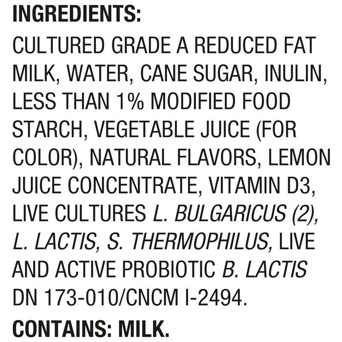 Activia Probiotic Dailies Strawberry Low Fat Yogurt Drinks, Delicious Daily Probiotic Yogurt Drinks to Help Support Gut Health, 3.1 fl oz, 8 count