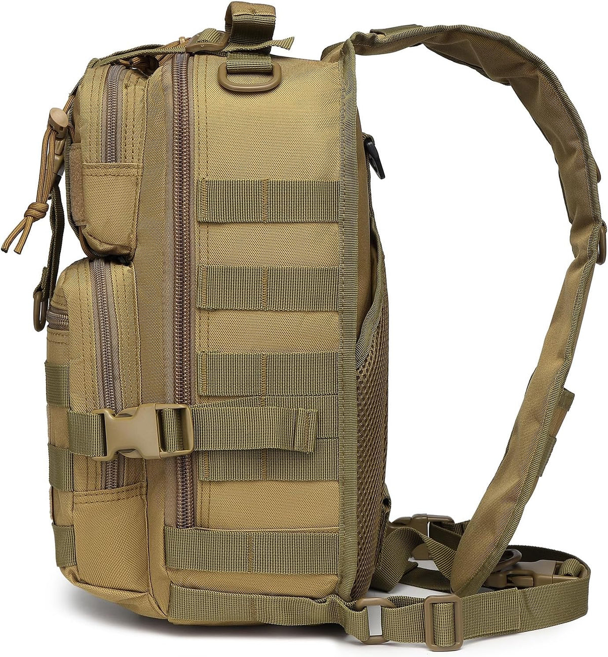 ATBP Tactical Crossbody Backpack Large Sling Pack With Holster Shoulder Bag For Men Outdoors Hiking Camping Gym