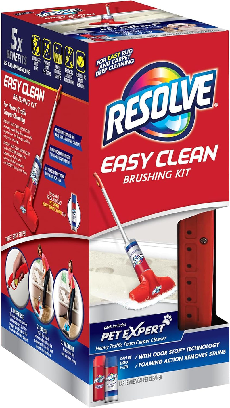 Resolve Ultra Pet Odor and Stain Remover Spray – Carpet Cleaner for Cat and Dog Urine and Poop, 32oz
