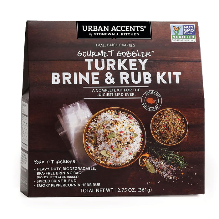 Urban Accents Gourmet Gobbler Turkey Brine Kit, 12.75 Ounce