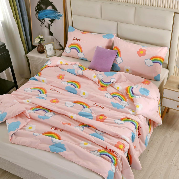 SDY 3PCS Cheetah Comforter Set Queen,Soft Leopard Print Bedding for Kids, Toddler, Girls, Boys