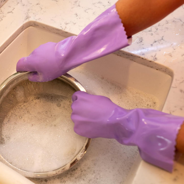 Star Kitchen & Home True Blues Ultra Lavender Household Cleaning Gloves