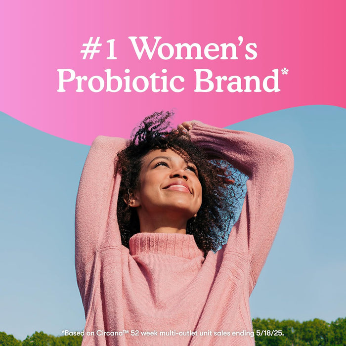 Garden of Life Raw Probiotics for Women's Vaginal Care with Acidophilus, Shelf Stable Probiotic Promotes Yeast Balance, Vaginal, Urinary Tract Health, 30 Vegetarian Capsules