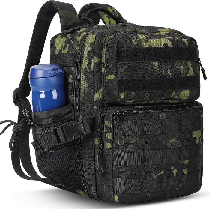 9L Mini Tactical Backpack for Men Women,Small Military Tactical Backpack for Sport,Gym,Hiking,Travel,Camping (Army Green)