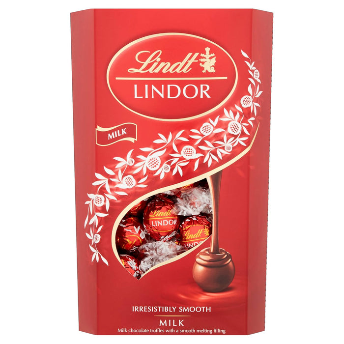 Lindt LINDOR White Chocolate Candy Truffles, White Chocolate Candy with Smooth, Melting Truffle Center, 50.8 oz., 120 Count