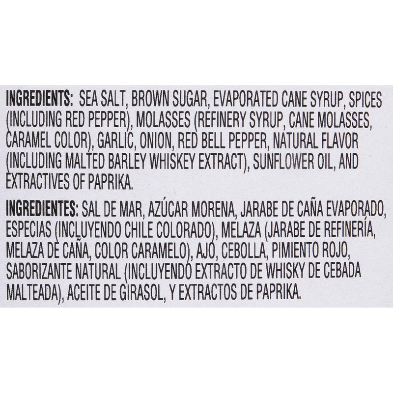 McCormick Grill Mates Brown Sugar Bourbon Seasoning, 27 oz - One 27 Ounce Container of Brown Sugar Bourbon Seasoning Made of Molasses, Red Bell Peppers, and More for Steak, Poultry, and Vegetables