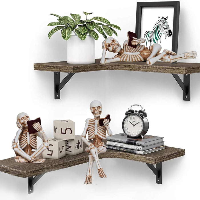 3 Pieces Halloween Skeleton Statue Halloween Skull Figurine Home Decor Reading Skeleton Figurines Decorations for Indoor Fireplace Home Kitchen Desk Office Party