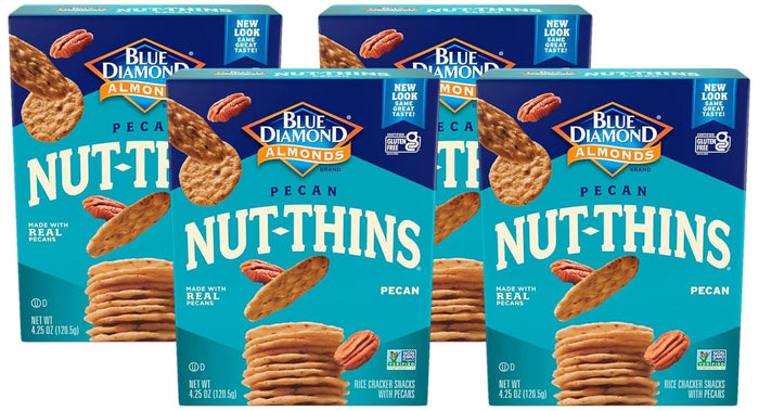 Blue Diamond Almonds Nut Thins, Cheddar Cheese, 4.25 Oz