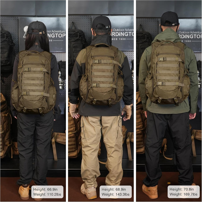 Mardingtop 28L/35L Tactical Backpacks Molle Hiking daypacks for Camping Hiking Military Traveling Motorcycle