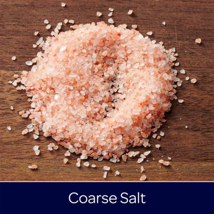 Morton All-Natural Coarse Himalayan Pink Salt, 17.6 Ounce (Pack of 12)