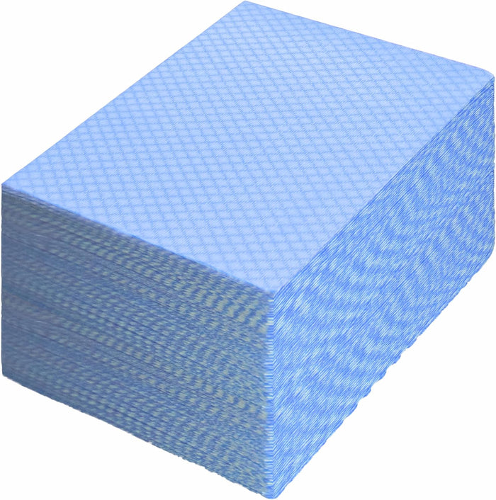 Reusable Kitchen Cleaning Cloths Dish Towels Dish Cloth Handi Wipe Reusable Cloths for Kitchen, Bathroom, Household Cleaning 100Pack Blue (Green 100 Pack)