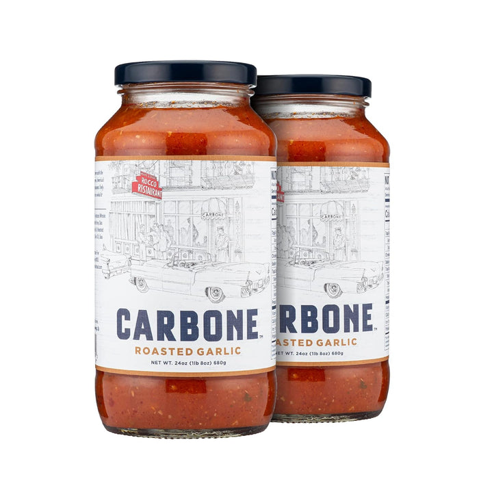 Carbone Pasta Sauce VARIETY PACK of Spicy Vodka, Marinara, Four Cheese, Tomato Basil, Tomato Sauce Made with Fresh, Natural Ingredients, Non GMO, Gluten Free, Low Carb, 24 Fl Oz (Pack of 4)