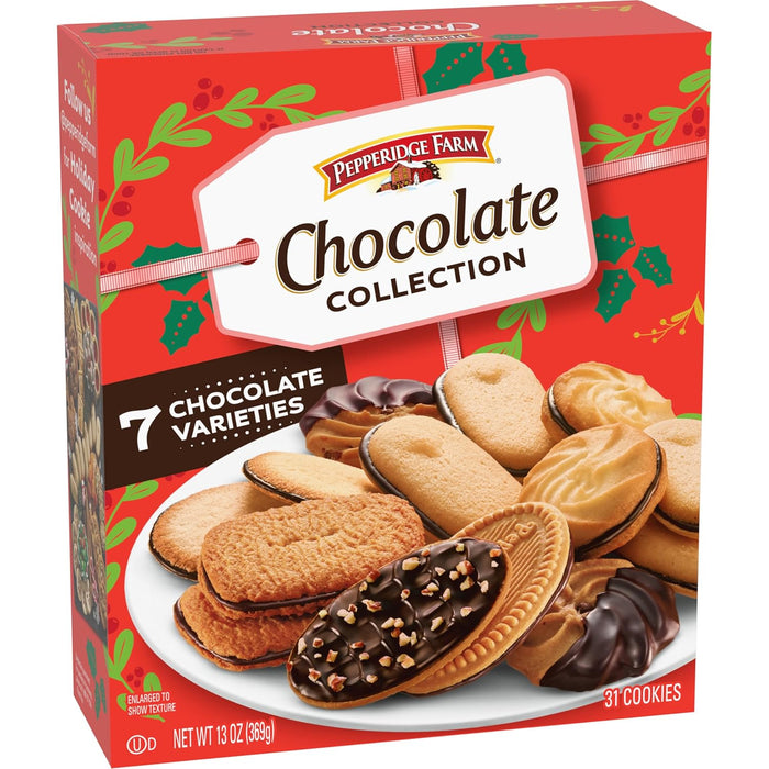 Pepperidge Farm Chocolate Collection, 7 Cookie Varieties, 13-oz Box
