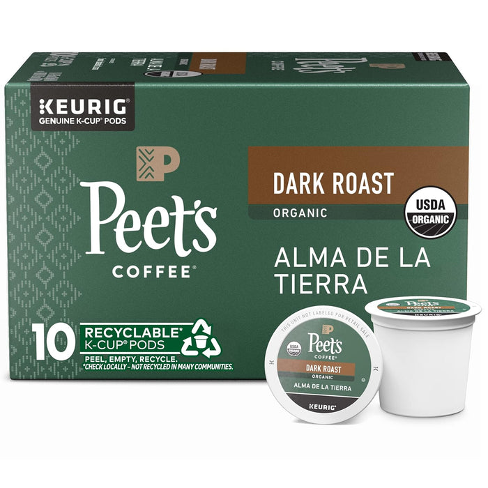 Peet's Coffee, Dark Roast Keurig K-Cup Pods - French Roast 54 Count (1 Box of 54 K-Cup Pods)