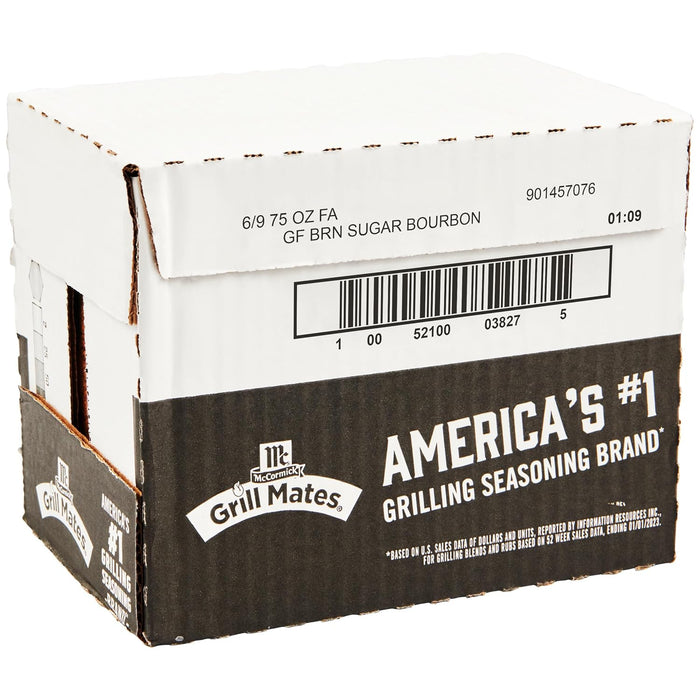 McCormick Grill Mates Brown Sugar Bourbon Seasoning, 9.75 oz