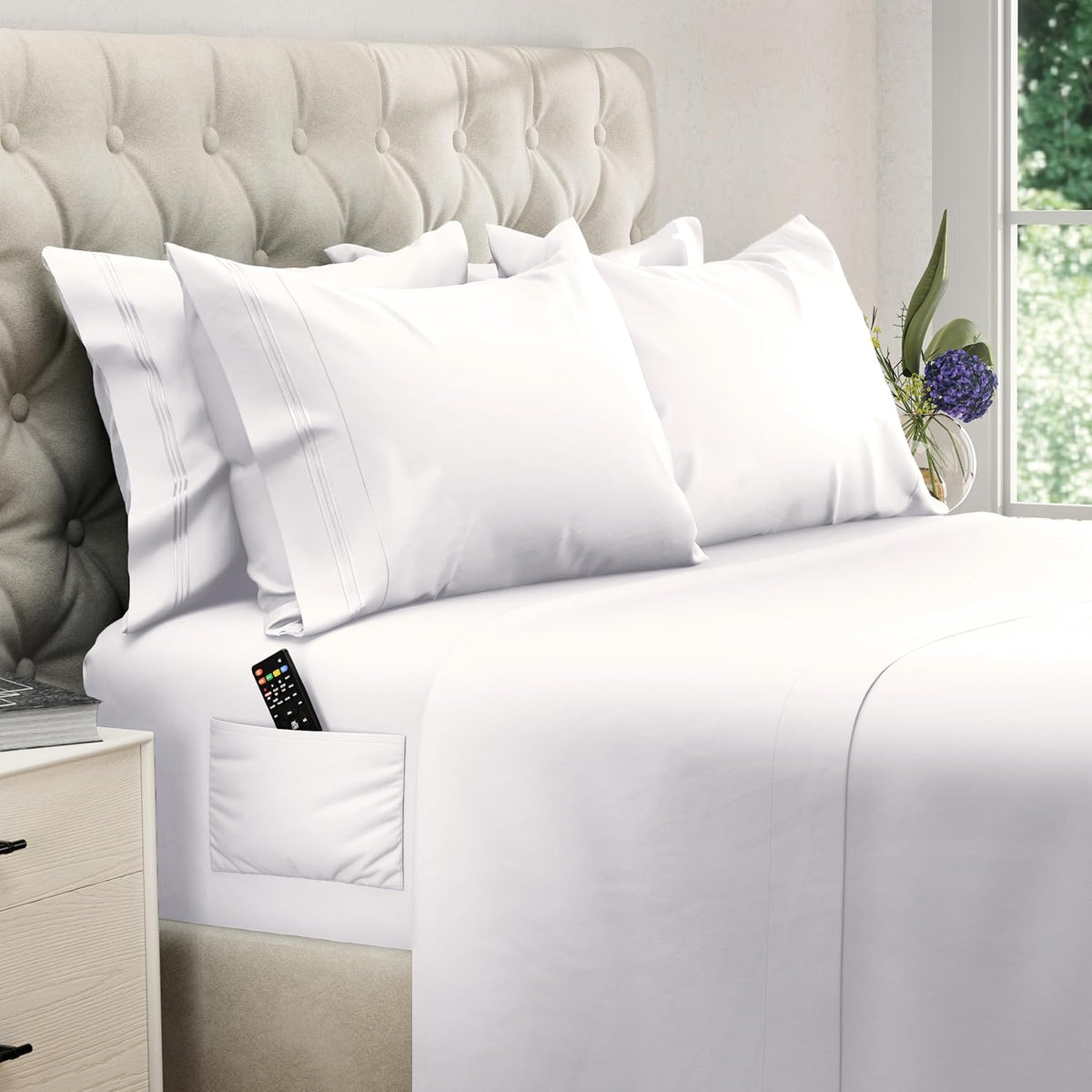 Twin XL Sheets 4pcs XL Twin Sheet Set Twin XL Fitted Sheet Extra Long Twin Sheets XL Twin Fitted Sheet Twin Extra Long Sheet Set Twin XL Bedding Twin XL Fitted Sheets XL Twin Sheets Twin XL Sheet Gray