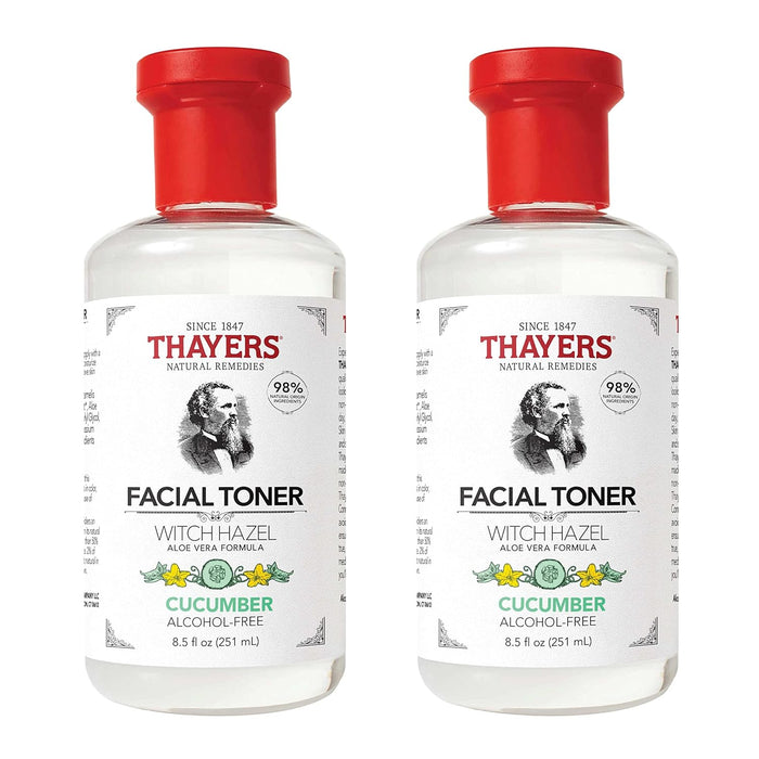 THAYERS Alcohol-Free Rose Petal Witch Hazel Facial Toner for Glowing Skin, Soothing, Hydrating, Refreshing Toner for All Skin Types, 12oz (Packaging May Vary)