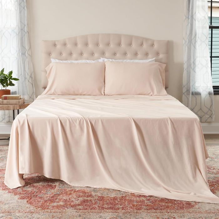 Northwest Ashford Home Essentials Bedding, 3 Piece Twin Size Sheet Set, Glacier Gray