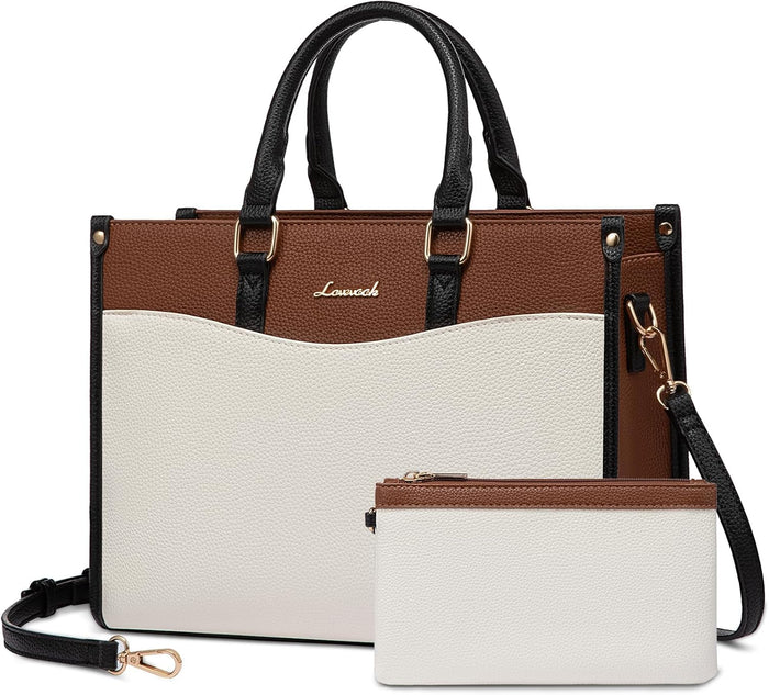 LOVEVOOK Purses and Handbags for Women,Stylish Tote Shoulder Satchel Bag PU Leather Crossbody Top Handle Bags with Zipper