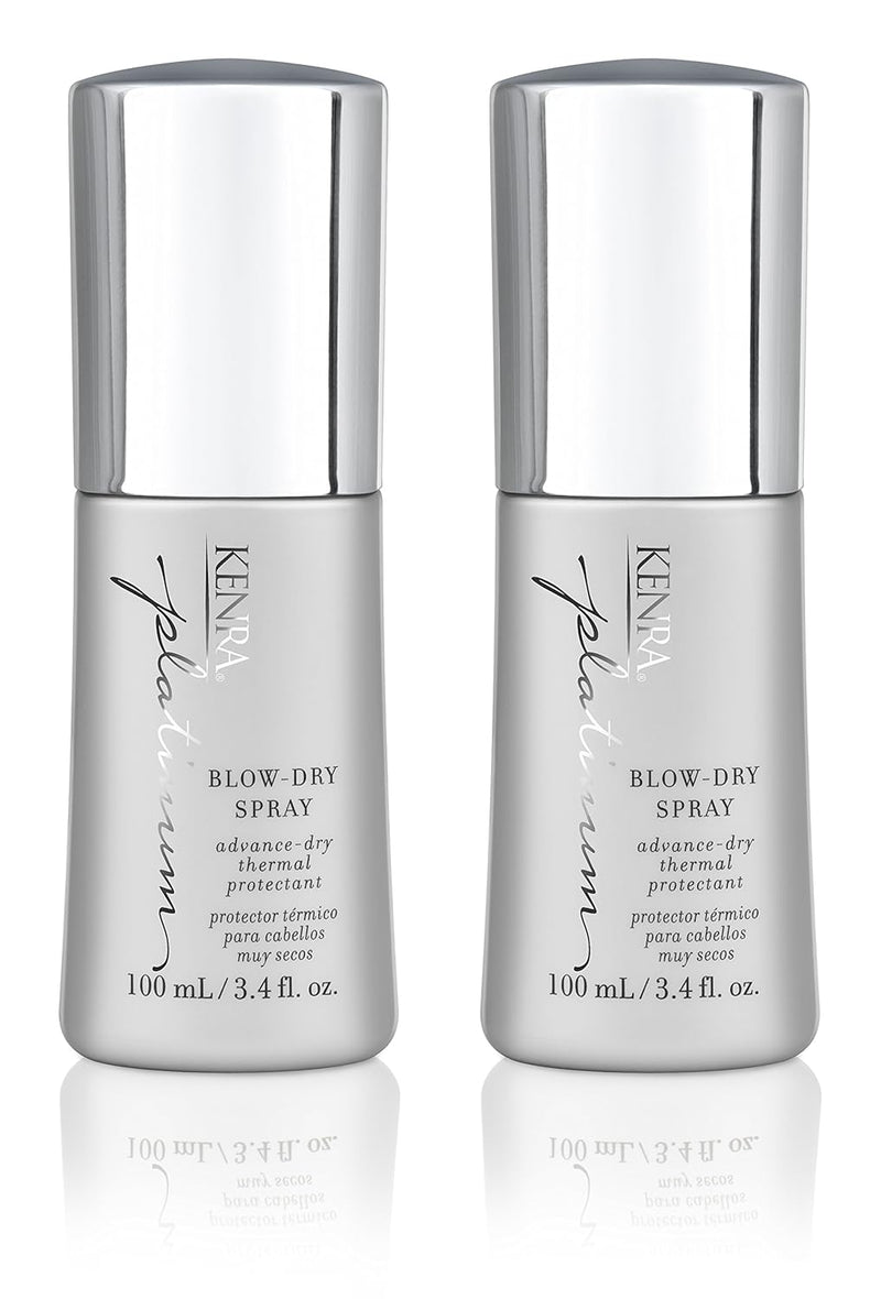 Platinum Blow-Dry Spray | Time-Saving Heat Protectant | Detangles, Smooths, and Softens | Eliminates Frizz & Resists Humidity | Medium To Coarse Hair