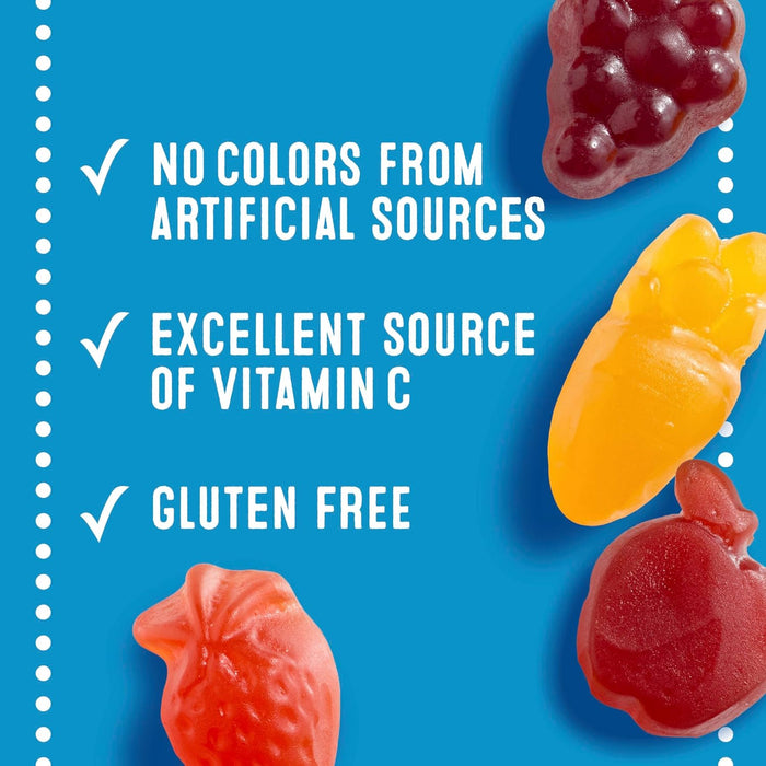Mott's Fruit Flavored Snacks, Assorted Fruit, Gluten Free Snack, Stocking Stuffers, Family Pack, 40 Ct, 32 oz