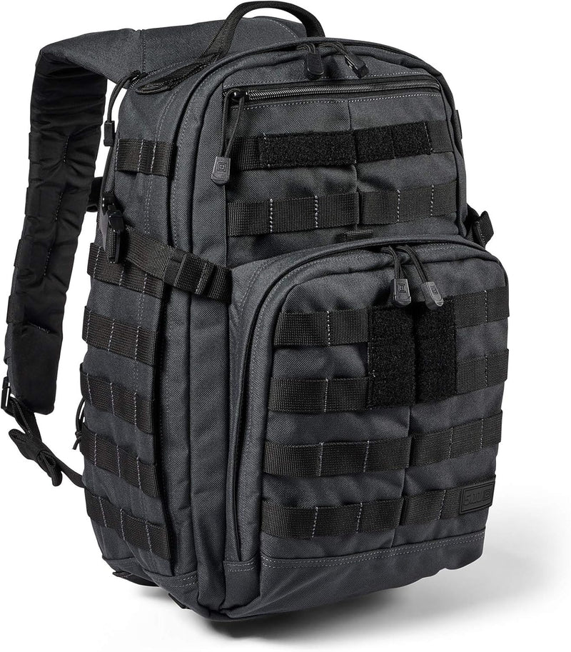 5.11 Tactical Backpack – Rush 12 2.0 – Military Molle Pack, CCW with Multiple Compartments, 24 Liter, Small, Style 56561, Kangaroo