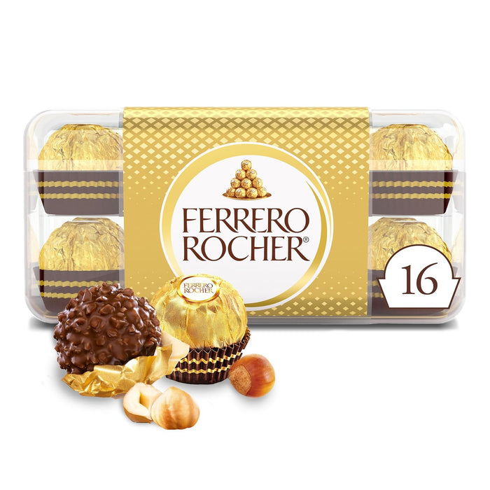 Ferrero Collection, 12 Count, Premium Gourmet Assorted Hazelnut Milk Chocolate, Dark Chocolate and Coconut, 4.6 oz