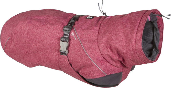 Hurtta Expedition Parka, Winter Dog Coat, BlackBerry, 16XS
