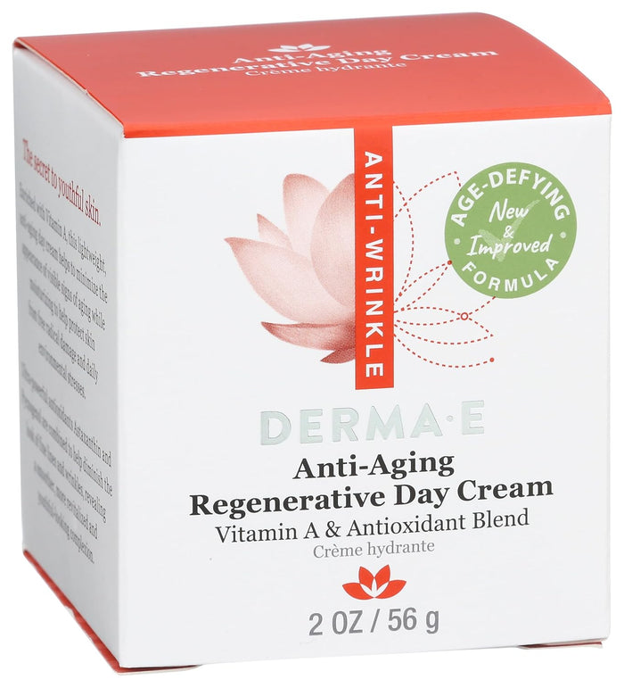 Derma E Anti-Aging Regenerative Day Cream, Dermatologist Tested, 2 Ounce (Pack Of 1)