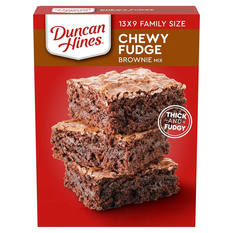 Duncan Hines Brownie Mix, Dark Chocolate Fudge, 18.2 oz.